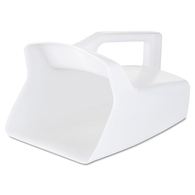 Bouncer Bar/Utility Scoop, 64 oz, Plastic, White