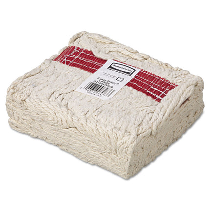 Super Stitch Blend Mop Head, Large, Cotton/synthetic, White, 6/carton
