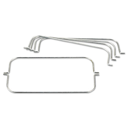 Tri-Wire Waste Bag Holder Kit for Rubbermaid Commercial Cleaning Carts, Steel
