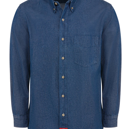 Dickies® Men's Denim Long-Sleeve Work Shirt / WL30RB