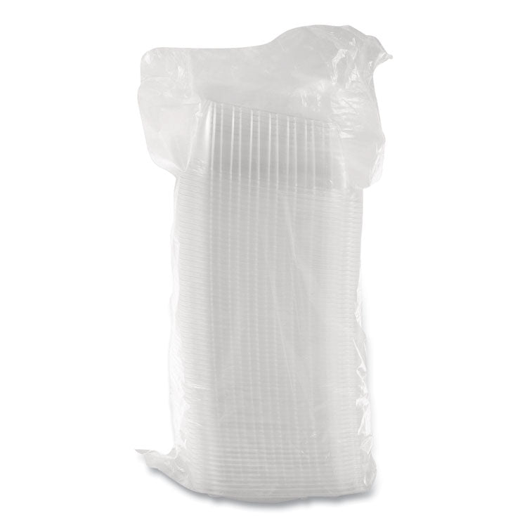 ClearPac Containers, 24 oz, 6.5 x 7.5 x 2, Clear, Plastic, 63/Pack, 8 Pack/Carton
