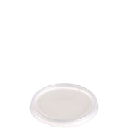 Non-Vented Cup Lids, Fits 6 oz Hot Cups/2 oz to 4 oz Food Containers, Plastic, Translucent, 1,000/Carton