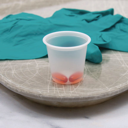 Polystyrene Portion Cups, 1.25 oz, Plastic, Translucent, 2,500/Carton