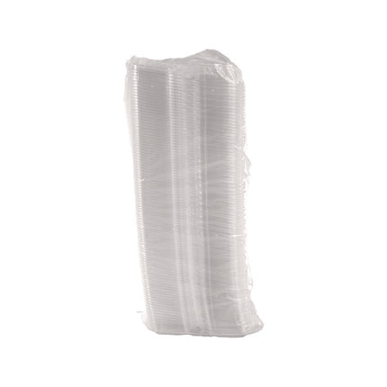 ClearPac SafeSeal Tamper-Resistant/Evident Containers, Domed Lid, 8 oz, Clear, Plastic, 100/Bag, 2 Bags/Carton
