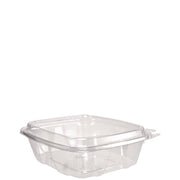 ClearPac SafeSeal Tamper-Resistant/Evident Containers, Domed Lid, 24 oz, Clear, Plastic, 100/Bag, 2 Bags/Carton