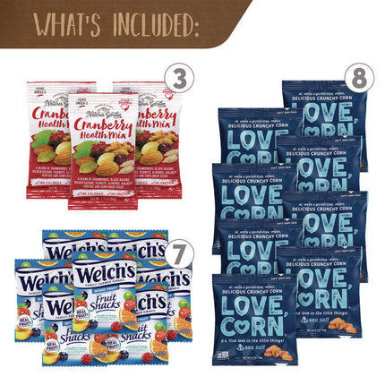 Better For You Snack Box, 37 Assorted Snacks/Box