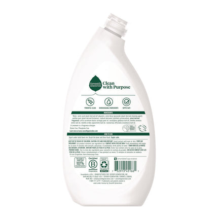 Toilet Bowl Cleaner, Fresh Mint Scent, 24 oz Bottle