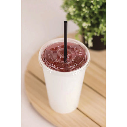 Double Poly Paper Cold Cups, 16 oz, White, 1,000/Carton