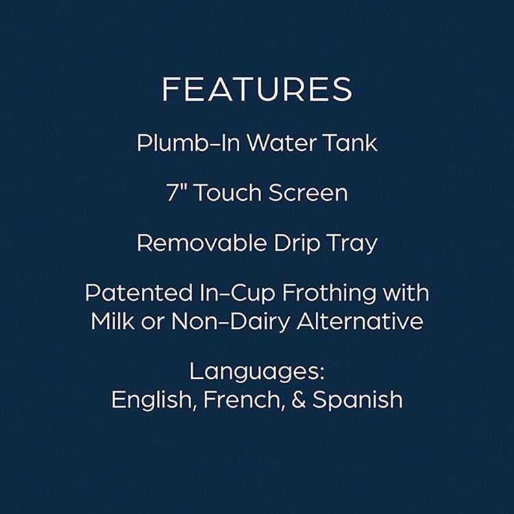 Creation C600 Single-Serve Coffee Brewer Machine, Black