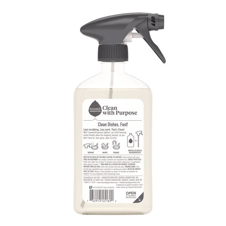 Foaming Dish Spray, Mandarin Orange Scent, 16 oz Bottle