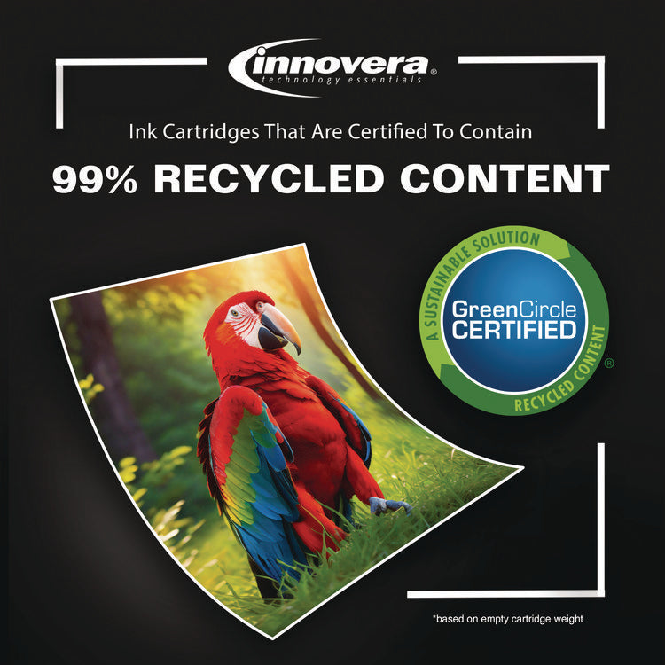Remanufactured Yellow High-Yield Ink, Replacement for 972XL (L0S04AN), 7,000 Page-Yield