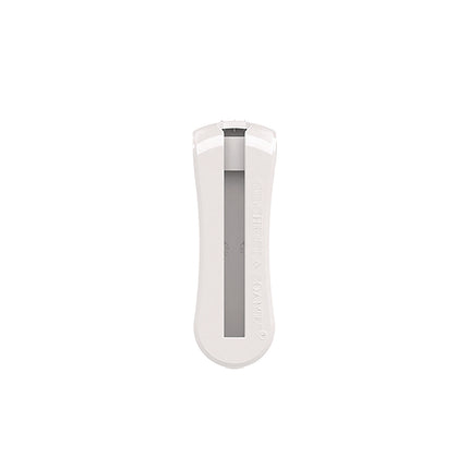 Pure by Gloss and Guild+Pepper ABS Mini Bracket - Tape Mount, 1.25 x 0.84 x 3.65. White, 48/Carton