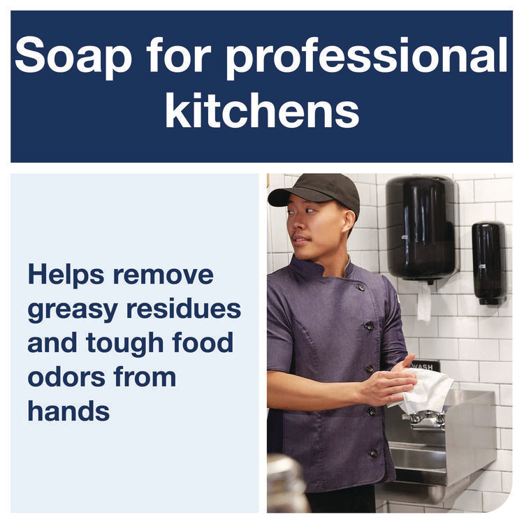 Odor-Control Hand Soap Liquid S4 Refill, Perfume-Free, 1 L, 6/Carton