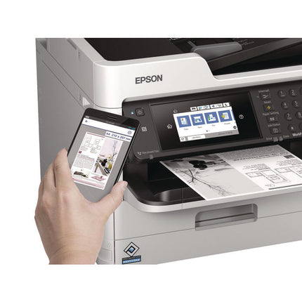 WorkForce Pro WF-M5799 Inkjet Multifunction Printer, Copy/Fax/Print/Scan