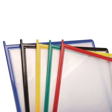 Easy Load Desk Unit, 10 Sections, 20-Sheet Capacity, Assorted