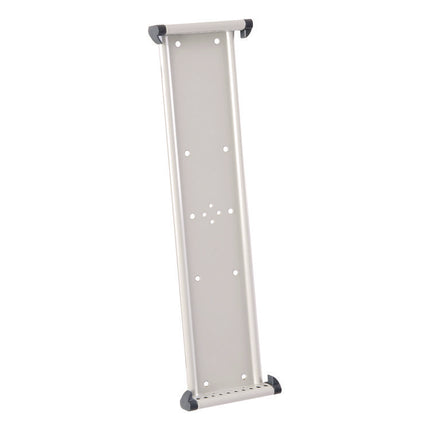Wall Unit Reference Starter Set with Antimicrobial Display Pockets, 10 Panels with Black Borders, White Base