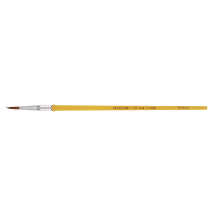 Watercolor Brush Set, Size 2, Camel-Hair Blend, Round Profile, 3/pack