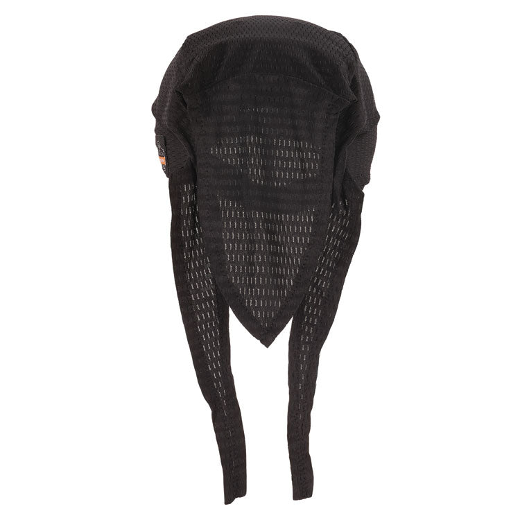 Skullerz 8948 Mesh Do Rag Bandana and Bump Cap Insert, Black