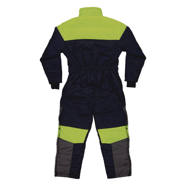 N-Ferno 6475 Insulated Freezer Coverall, 2X-Large, Navy