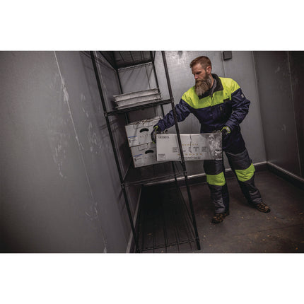 N-Ferno 6475 Insulated Freezer Coverall, 5X-Large, Navy