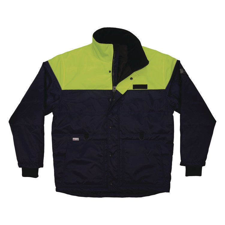 N-Ferno 6476 Insulated Freezer Jacket, Large, Navy