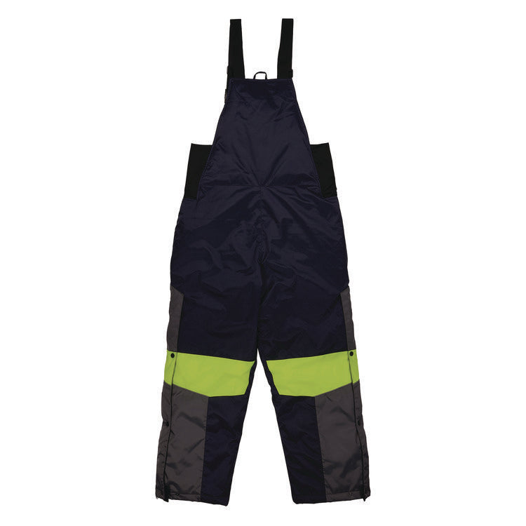 N-Ferno 6477 Insulated Cooler Bib Overall, Small, Navy