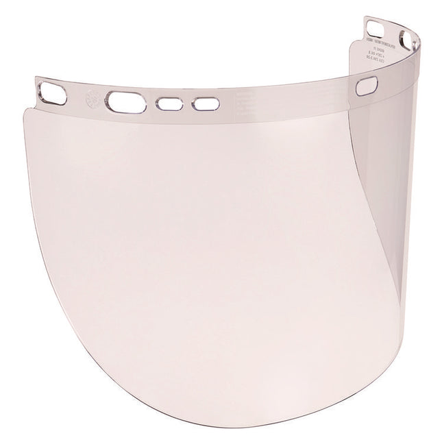 Skullerz 8998 Anti-Scratch/Anti-Fog Face Shield Replacement for Full Brim Hard Hat, Clear Lens