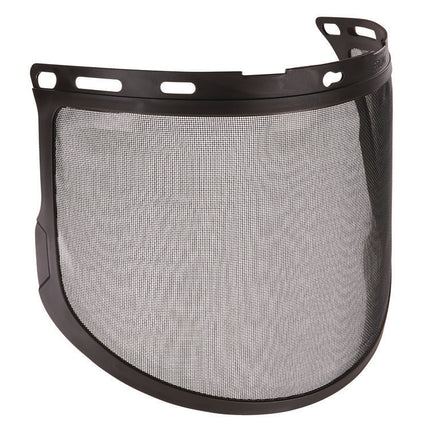 Skullerz 8999 Mesh Face Shield Replacement for Hard Hat and Safety Helmet, Black