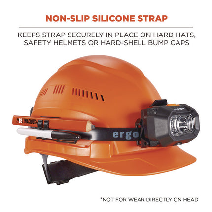 Skullerz 8979 Headband Light Mount with Silicone Strap