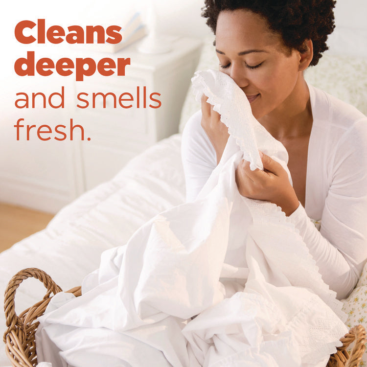 HE Laundry Detergent, Original Scent, Liquid, 64 Loads, 84 oz Bottle, 4/Carton