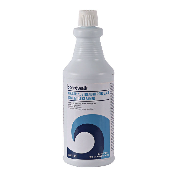 Industrial Strength RTU Porcelain Bowl and Tile Cleaner, Floral Scent, 32 oz Bottle, 12/Carton