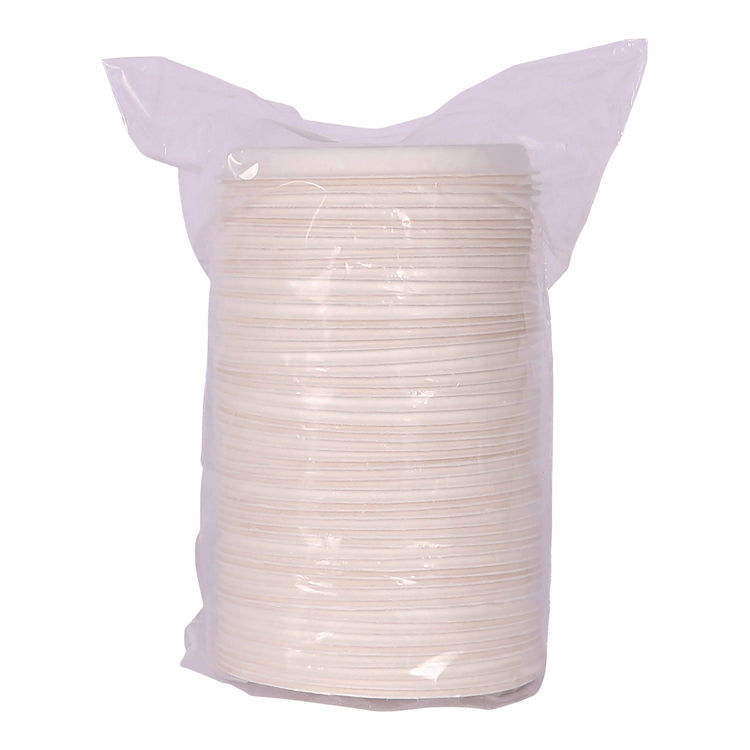 Vanguard Sugarcane Portion Cup Lid, Fits 4 oz Portion Cups, White, 1,800/Carton