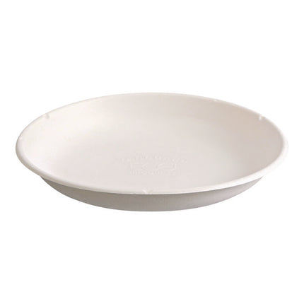 Vanguard Worldview Renewable and Compostable Sugarcane Take-Out Containers, 34.1 oz, 9 x 9 x 1.25, White, 400/Carton