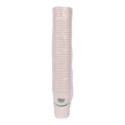 GreenStripe Renewable and Compostable Hot Cups, 16 oz, Paper, 50/Pack, 20 Packs/Carton