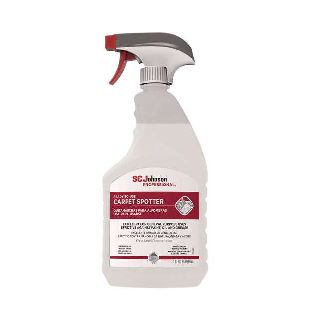 Carpet Spotter, Fresh Scent, 32 oz Spray Bottle, 6/Carton
