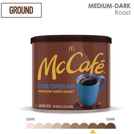Ground Coffee, Colombian, 30 oz Can
