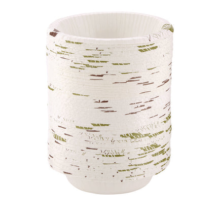 Pathways with Soak Proof Shield Heavyweight Paper Bowls, WiseSize, 12 oz, Green/Burgundy, 125/Pack, 4 Packs/Carton