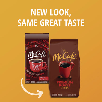 Ground Coffee, Premium Roast, 12 oz Bag