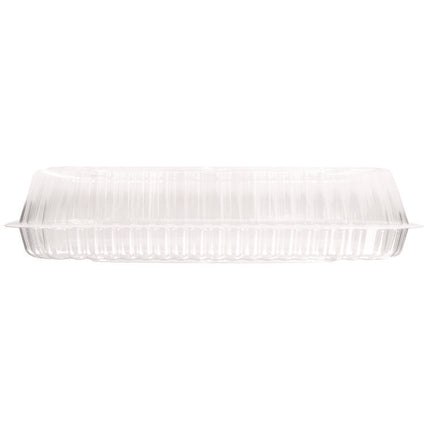 Handi-Lock Single Compartment Food Container, 12 oz, 8.63 x 2.75 x 5.25, Clear, Plastic, 500/Carton