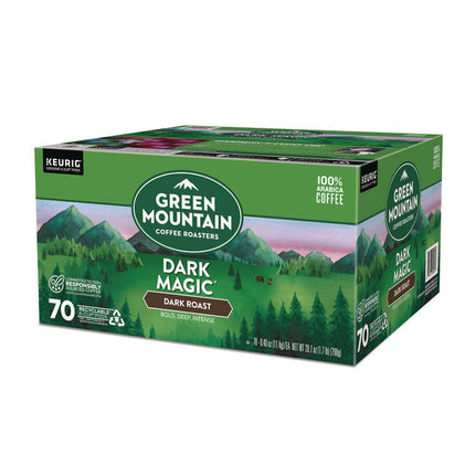 Dark Magic Extra Bold Coffee K-Cups, Regular, 70/Box