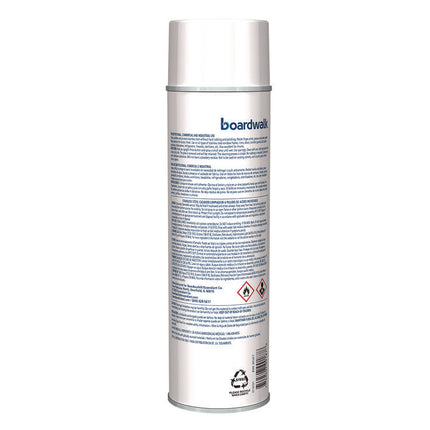 Stainless Steel Cleaner and Polish, Water-in-Oil Based, Lemon Scent, 18 oz Aerosol Spray, 12/Carton