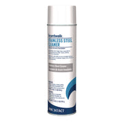 Stainless Steel Cleaner and Polish, Water-in-Oil Based, Lemon Scent, 16 oz Aerosol Spray