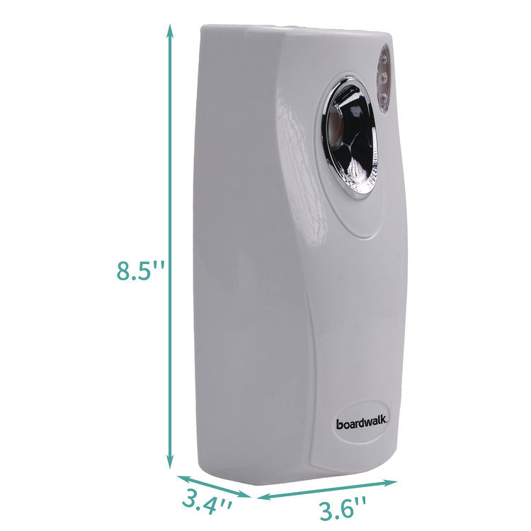 Classic Metered Air Freshener Dispenser, 4" X 3" X 9.5", White