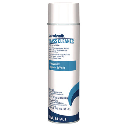 Heavy-Duty Glass Cleaner, Sweet Scent, 19 oz Aerosol Spray, 12/Carton