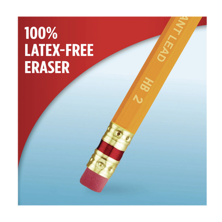 EverStrong #2 Pencils, HB (#2), Black Lead, Yellow Barrel, 72/Box