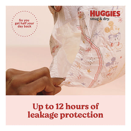 Snug and Dry Diapers, Size 3, 16 lbs to 28 lbs, 168/Carton