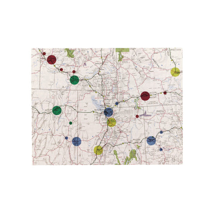 Handwrite-Only Self-Adhesive "See Through" Removable Round Color Dots, 0.75" dia, Assorted, 35/Sheet, 29 Sheets/Pack, (5473)