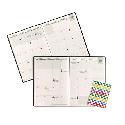 Handwrite Only Self-Adhesive Removable Round Color-Coding Labels, 0.25" dia, Assorted, 192/Sheet, 4 Sheets/Pack, (5795)