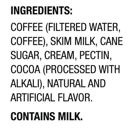 Iced Coffee, Mocha, 15 oz Can, 12/Carton