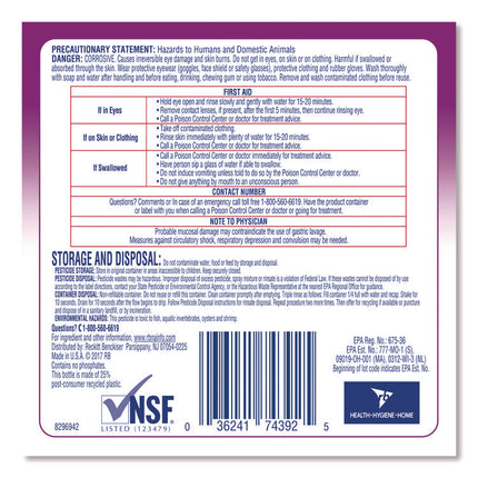Antibacterial All-Purpose Cleaner Concentrate, 1 Gal Bottle, 4/carton